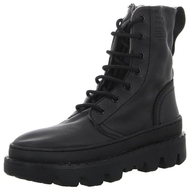 Satorisan - Women's Chelsea Boots - Unalome Laces Premium - Vintage Leather Boots Comfortable, Sustainable, and Durable - Color Black - on Sale